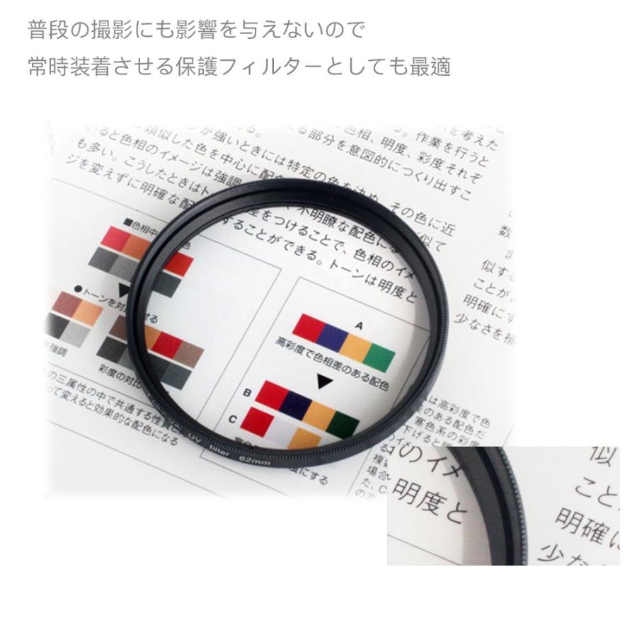 超薄型 UVフィルター 口径55mm ウルトラThin スリムタイプ 一眼 超薄型 UVフィルター 口径55mm ウルトラThin スリムタイプ 一眼