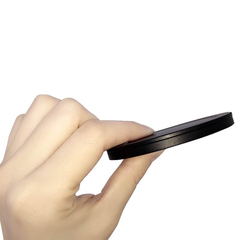 レンズフィルターケース 口径72mm アルミニウム カメラ交換レンズ用