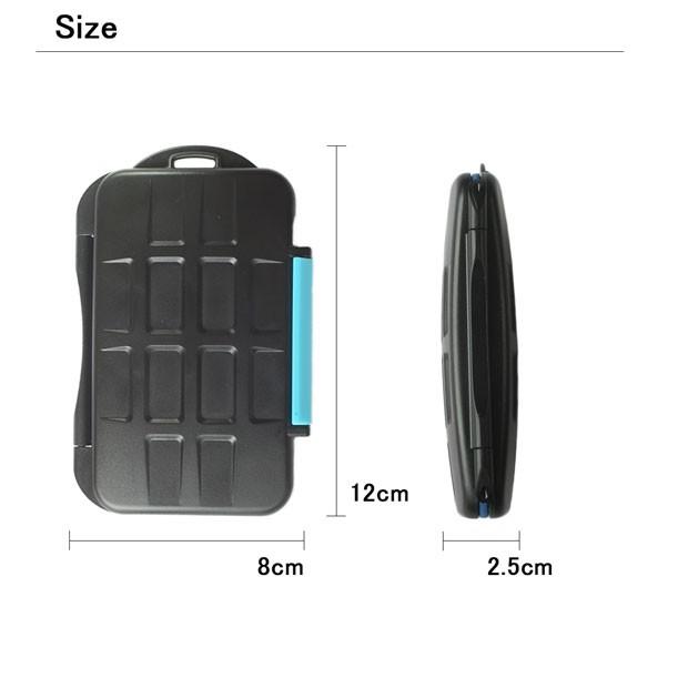 防水メモリーカードケース Sdカード Cfカード対応 衝撃に強いハードタイプ コンパクトフラッシュ Mcc 05 Next Door 通販 Yahoo ショッピング