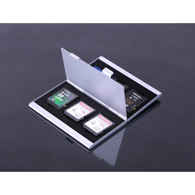 メモリーカードケース SDカード6枚対応 カードケースタイプ 軽くて