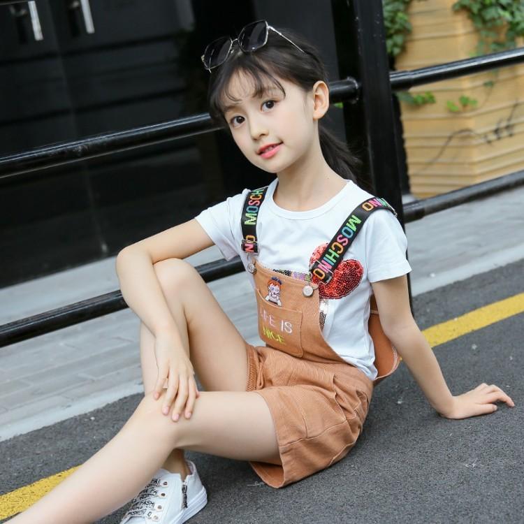 子供服 女の子 サスペンダー式 ショートパンツ 可愛い 快適 アクティブ カジュアル ボーイッシュ Kids 子供服 Kids Apple Terminal 通販 Yahoo ショッピング