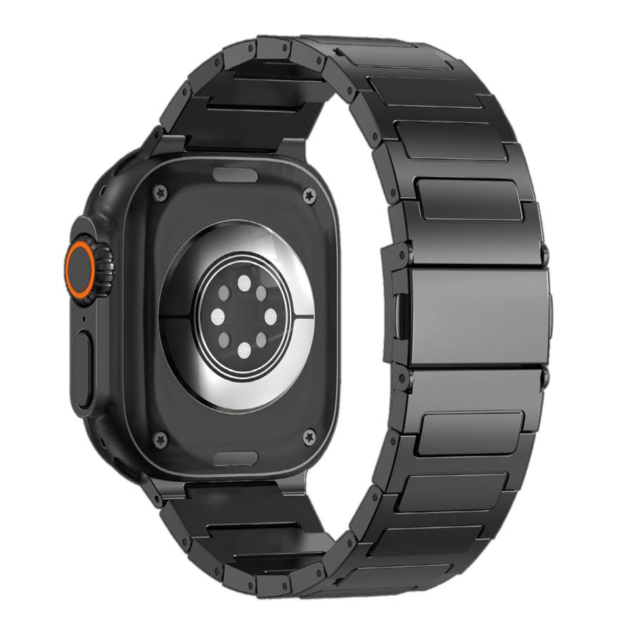 Apple Watch Ultra 2 1 バンド チタン 49mm 45mm 44mm 42mm アップル