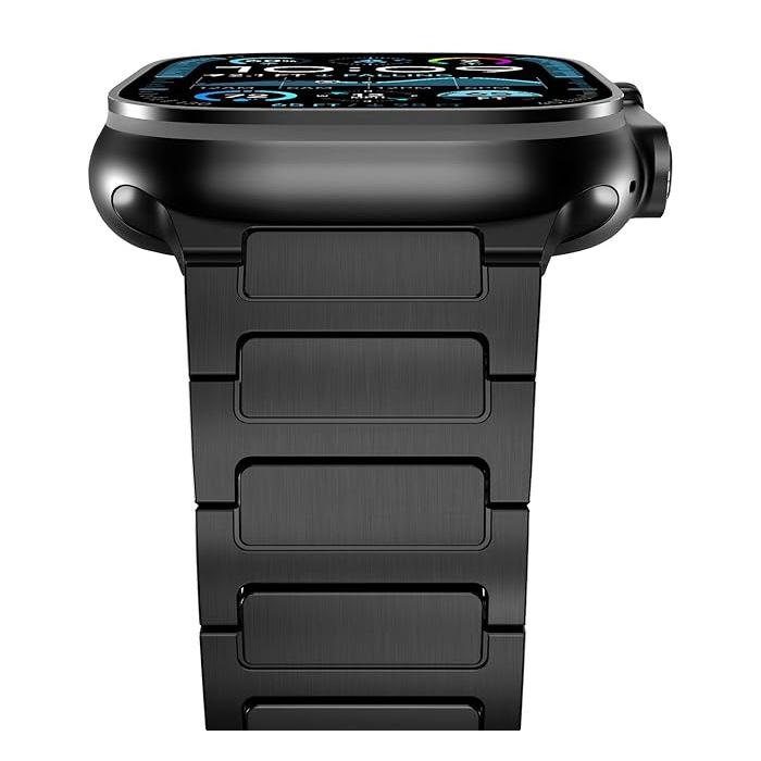 Apple Watch Ultra 2 1 バンド チタン 49mm 45mm 44mm 42mm アップル 
