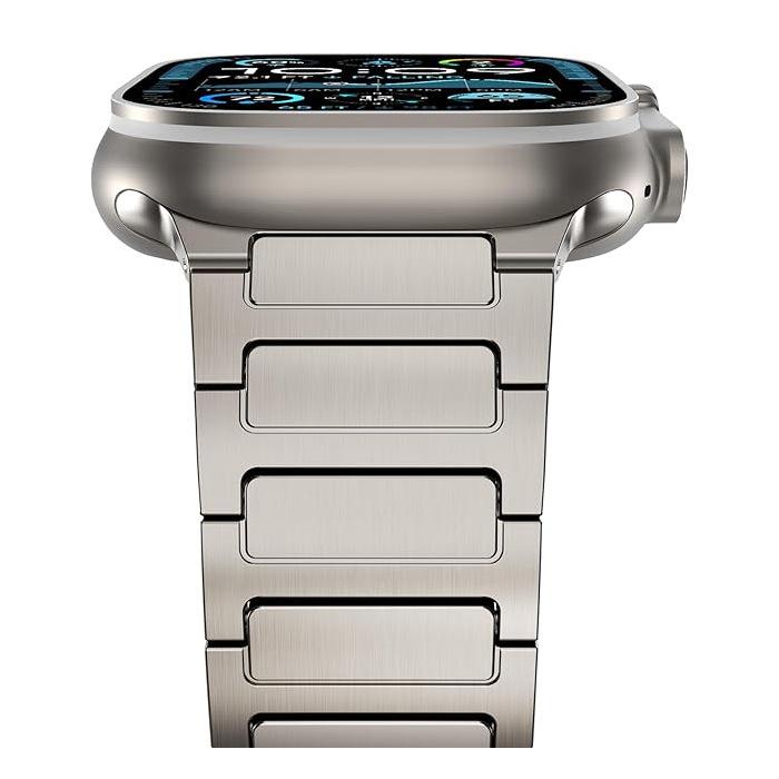 Apple Watch Ultra 2 1 バンド チタン 49mm 45mm 44mm 42mm アップル 