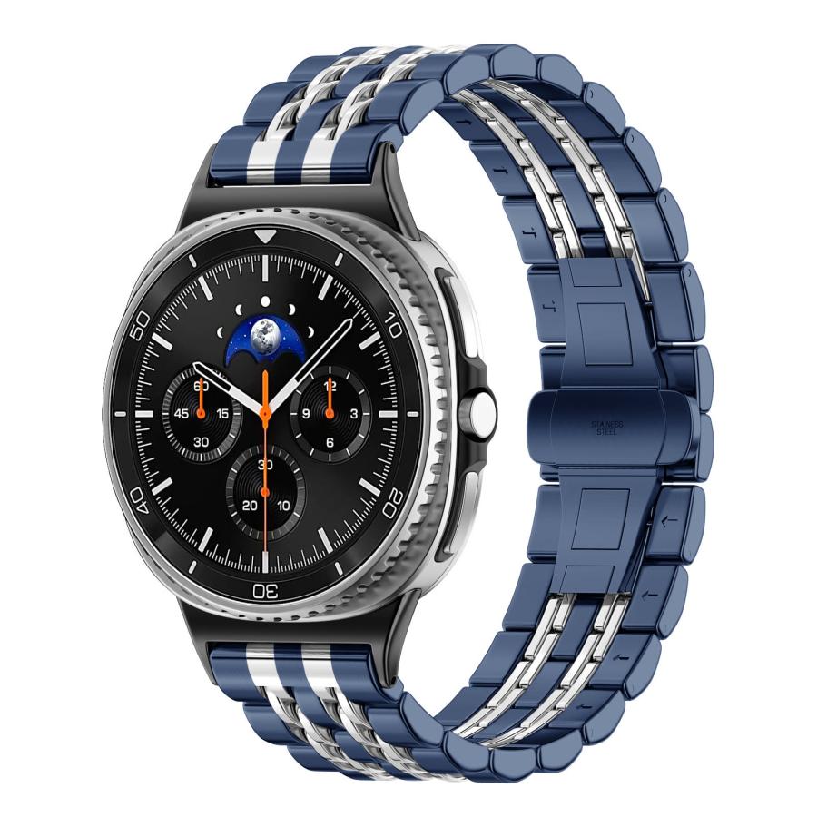 Galaxy Watch 8 Classic バンド ステンレス 7連 カスタム ギャラクシー