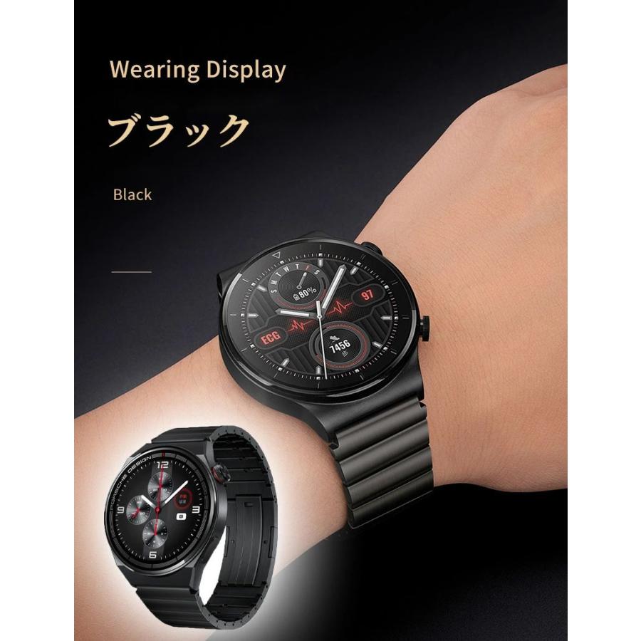 ファーウェイ gt6 pro ベルト gt5 pro 交換バンド HUAWEI watch gt5 交換ベルト 工具不要 HUAWEI watch gt5 46mm HUAWEI gt5 バンド HUAWEI watch gt4 バンド 交の画像