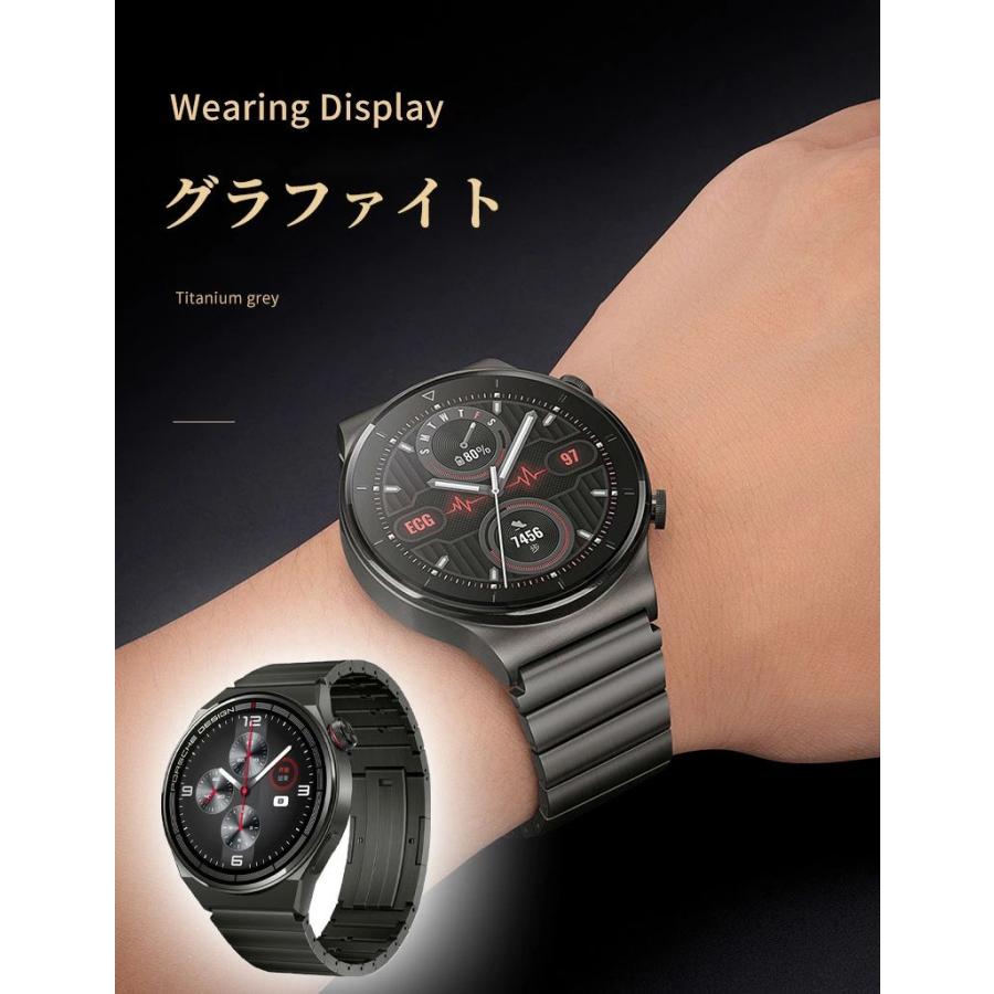 ファーウェイ gt6 pro ベルト gt5 pro 交換バンド HUAWEI watch gt5 交換ベルト 工具不要 HUAWEI watch gt5 46mm HUAWEI gt5 バンド HUAWEI watch gt4 バンド 交の画像