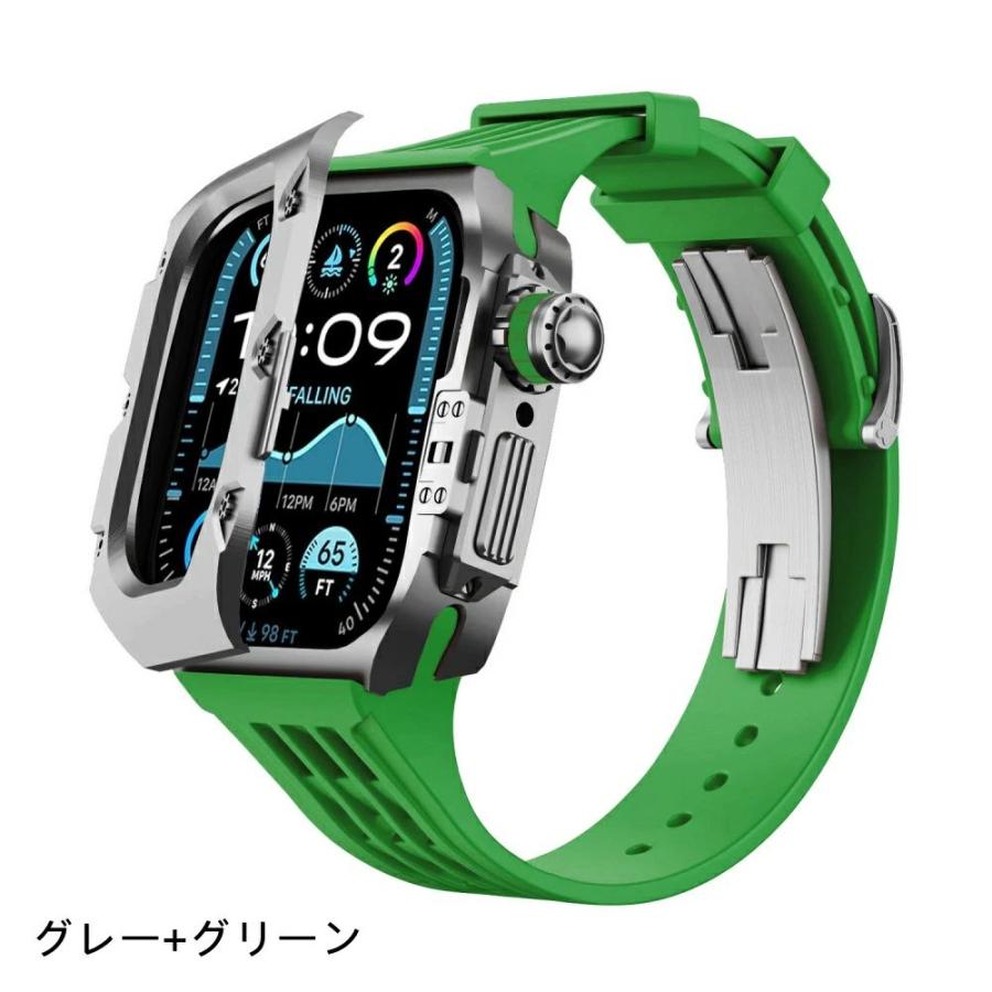 送料無料 Apple Watch s9チタン合金バンド  Apple Watch 8  一体型 バンド Apple Watch series 6 5 4 44/45mm Apple watch ultra 一体型 交換用バンド apple watの画像