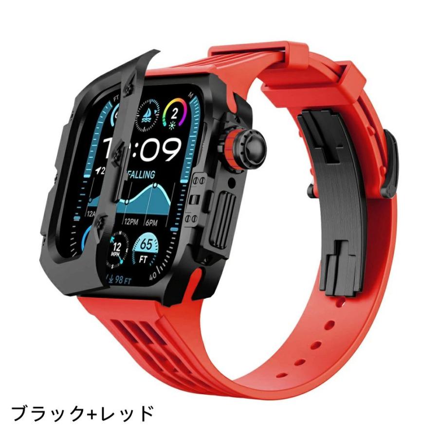 送料無料 Apple Watch s9チタン合金バンド  Apple Watch 8  一体型 バンド Apple Watch series 6 5 4 44/45mm Apple watch ultra 一体型 交換用バンド apple watの画像