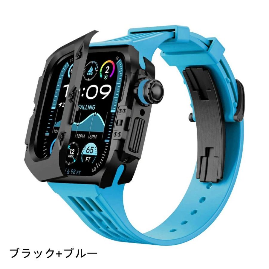 送料無料 Apple Watch s9チタン合金バンド  Apple Watch 8  一体型 バンド Apple Watch series 6 5 4 44/45mm Apple watch ultra 一体型 交換用バンド apple watの画像