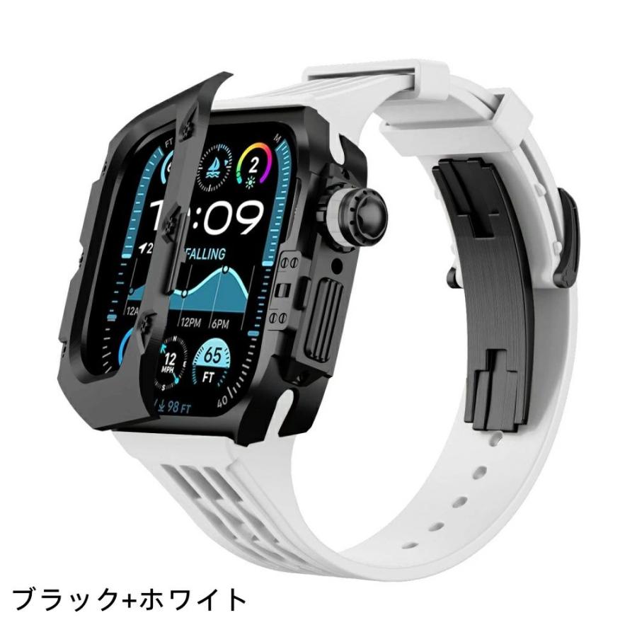 送料無料 Apple Watch s9チタン合金バンド  Apple Watch 8  一体型 バンド Apple Watch series 6 5 4 44/45mm Apple watch ultra 一体型 交換用バンド apple watの画像