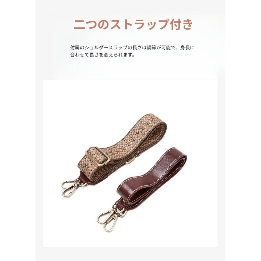 ショルダーバッグ レディース ショルダーバッグ 肩掛けバッグ 牛革バッグ 脇の下バッグ 無地 牛革 革 レザー 手提げ ビジネス シンプル カジュアル マグネット_4