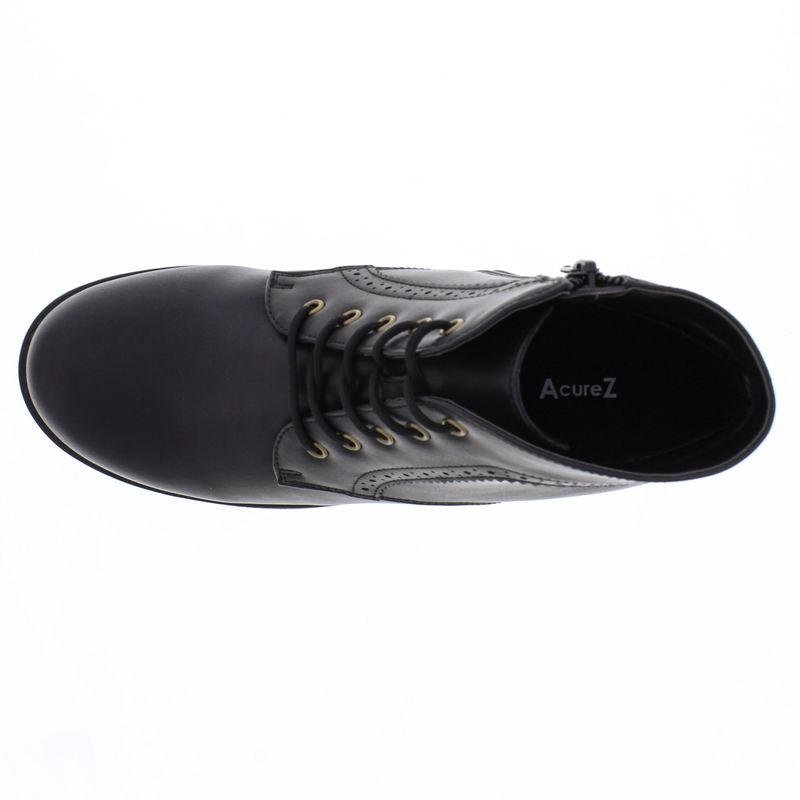 AcureZ(アキュアーズ)生活防水仕様 カジュアルブーツ レインショートブーツ トラッ ド 梅雨 レディス 2E相当 AO-10069 | AcureZ | 11