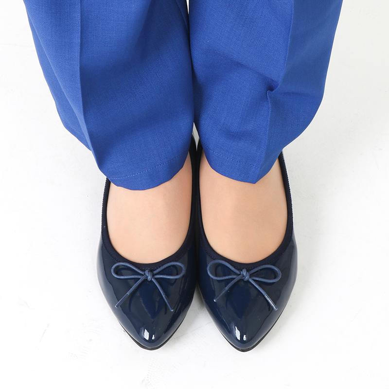 AcureZ(アキュアーズ) ローヒールパンプス レディース リボンパンプス バレエ 日本製 22.0-25.0 AO-10195# アシックス商事 2507ss | AcureZ | 10