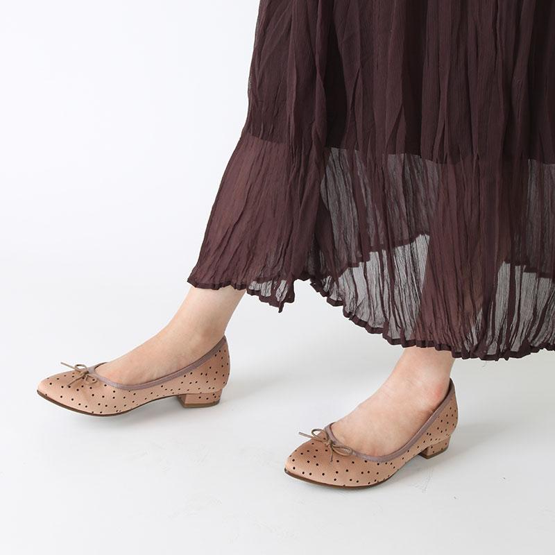 AcureZ(アキュアーズ) ローヒールパンプス レディース リボンパンプス バレエ 日本製 22.0-25.0 AO-10195# アシックス商事 2507ss | AcureZ | 14