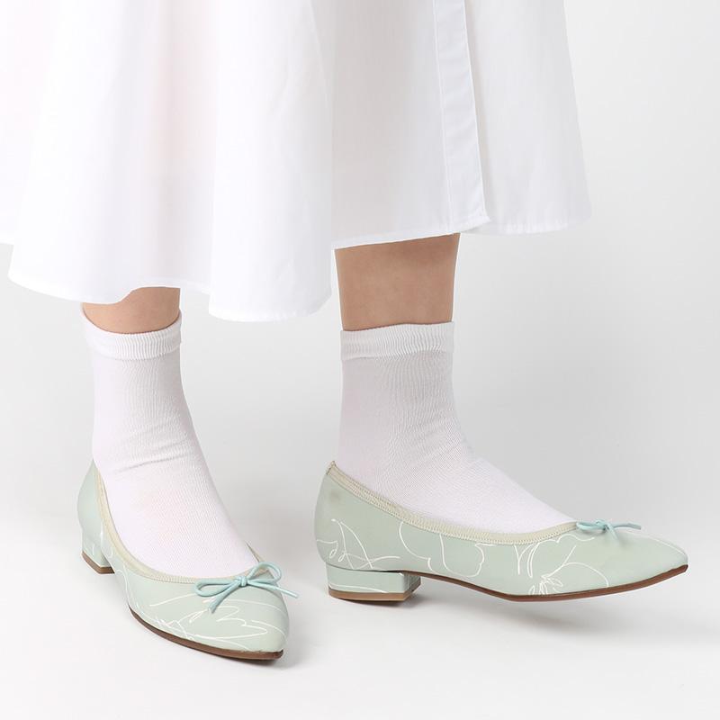 AcureZ(アキュアーズ) ローヒールパンプス レディース リボンパンプス バレエ 日本製 22.0-25.0 AO-10195# アシックス商事 2507ss | AcureZ | 17