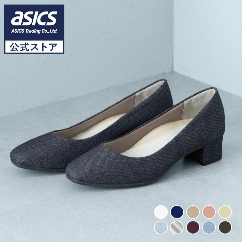 AcureZ（アキュアーズ） アシックス 商事 パンプス レディス スクエア
