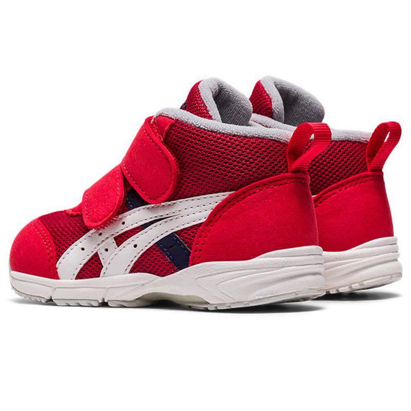 アシックスキッズ SUKU2 スクスク GD.RUNNERBABY MS-MID 2 ベビーシューズ キッズシューズ スニーカー ミドルカット ベルト 約1歳〜3歳 普段履き 1144A282｜asicstrading｜07