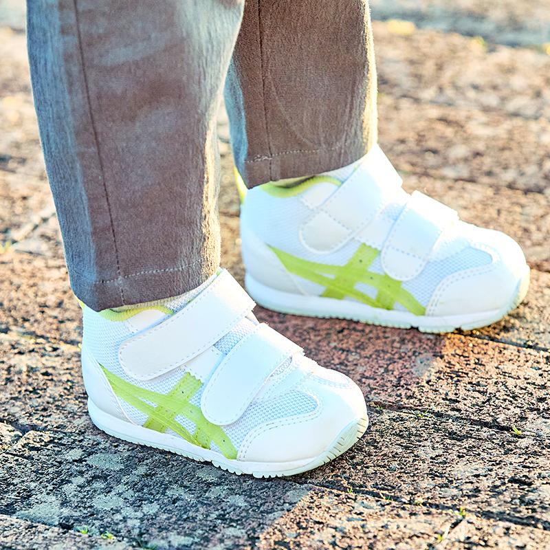 アシックス asics キッズ シューズ スニーカー ベルト 子供 ASICS KIDS SUKU2 IDAHO BABY MID T 1144A414 アイダホ スクスク 25aw_n 夏おでかけの画像