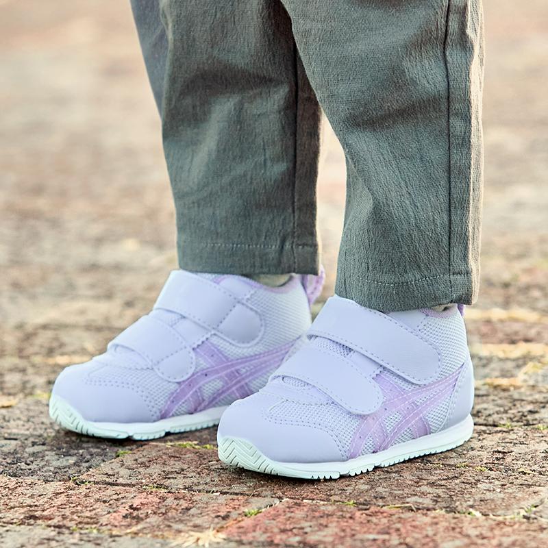 アシックス asics キッズ シューズ スニーカー ベルト 子供 ASICS KIDS SUKU2 IDAHO BABY MID T 1144A414 アイダホ スクスク 25aw_n 夏おでかけの画像
