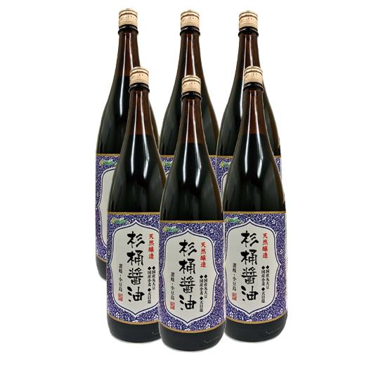大注目 マルシマ 天然醸造杉桶醤油 1 8l 6本セット コンビニ受取対応商品 Www Muslimaidusa Org