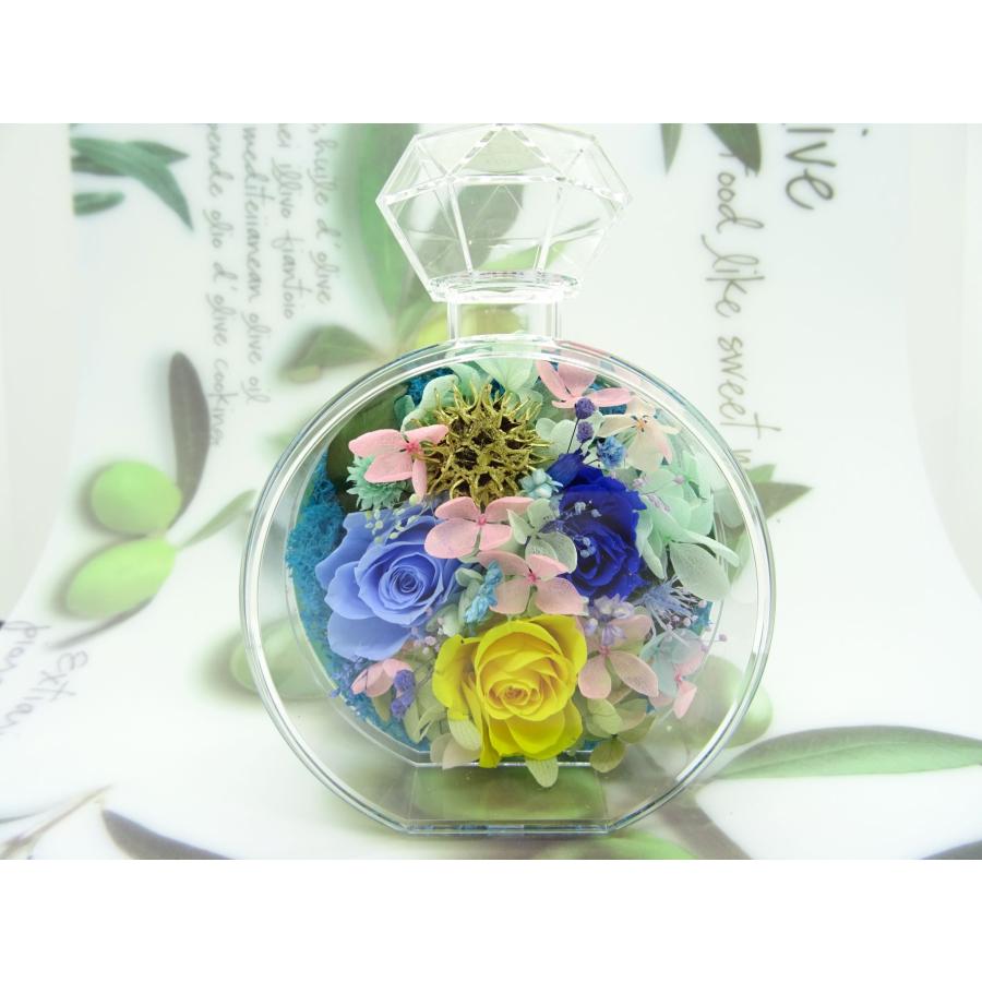 プリザーブドフラワー 香水型アレンジメント 母の日 プレゼント 花 誕生日 結婚祝い 退職祝い 贈り物 おしゃれ雑貨 手作り ハンドメイド | 