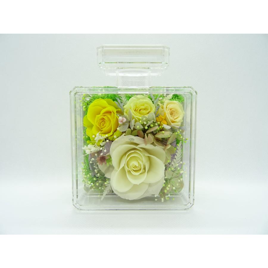 プリザーブドフラワー 香水型アレンジメント 母の日 プレゼント 花 誕生日 結婚祝い 退職祝い 贈り物 おしゃれ雑貨 手作り ハンドメイド | 