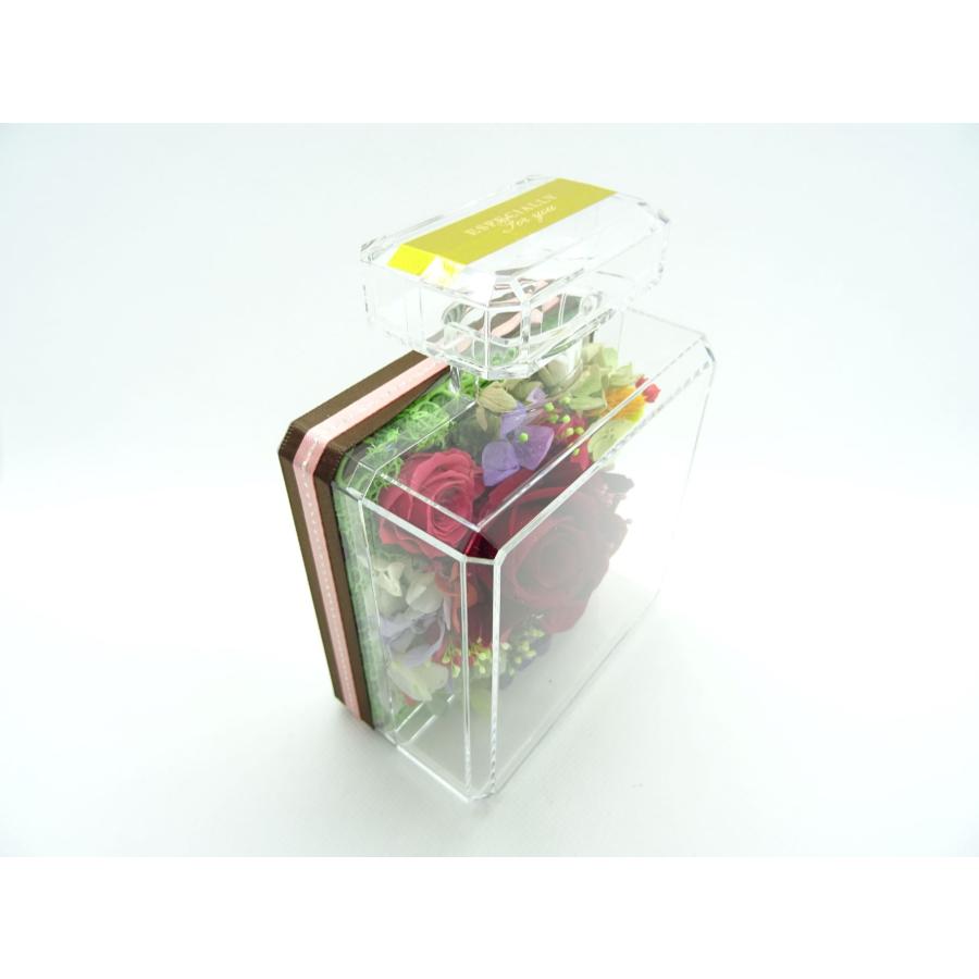 プリザーブドフラワー 香水型アレンジメント 母の日 プレゼント 花 誕生日 結婚祝い 退職祝い 贈り物 おしゃれ雑貨 手作り ハンドメイド |  | 01