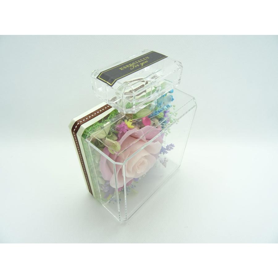 プリザーブドフラワー 香水型アレンジメント 母の日 プレゼント 花 誕生日 結婚祝い 退職祝い 贈り物 おしゃれ雑貨 手作り ハンドメイド |  | 01