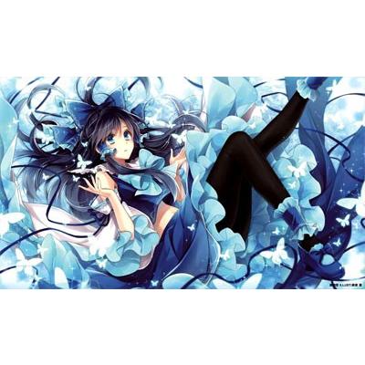逸遊団 カードゲームプレイマット 青霊夢 Illust 萩原凛 コミックマーケット87 C87 Pmd Ity 010 カードショップ買賊王 通販 Yahoo ショッピング