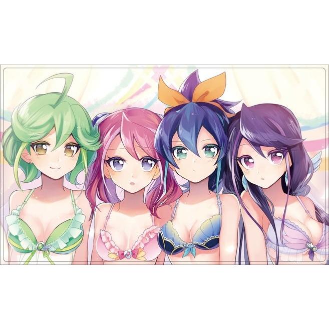 ポイント10倍】 ミッドナイトブルー スリーブ 遊戯王 柚子 メイド