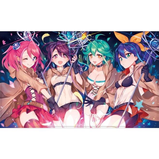 柚子 セレナ リン 瑠璃 プレイマット セーラー服 遊戯王 ARC-V