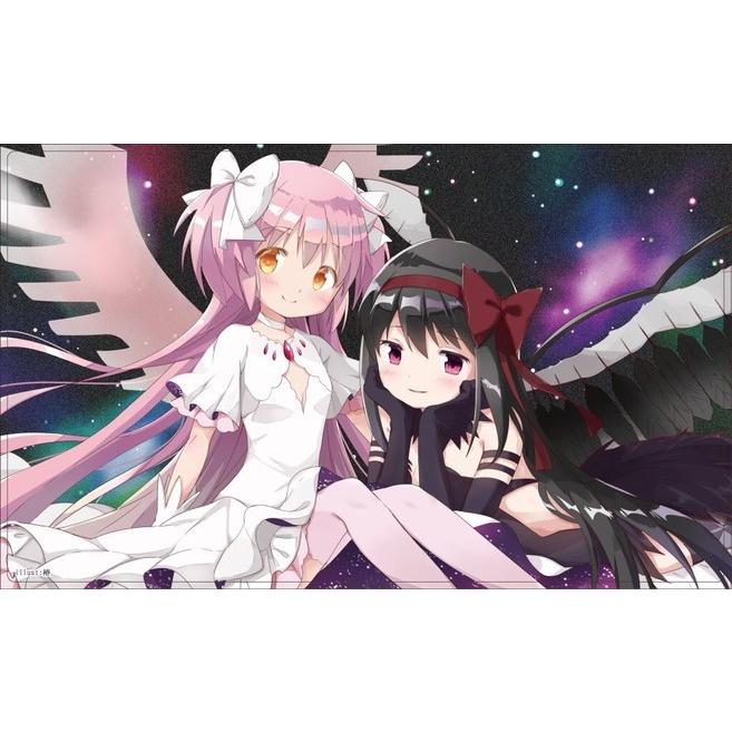 ミッドナイトブルー カードゲームプレイマット アルティメットまどか 悪魔ほむら Illust 椿 コミックマーケット93 C93 Pmd Midnb 064 カードショップ買賊王 通販 Yahoo ショッピング