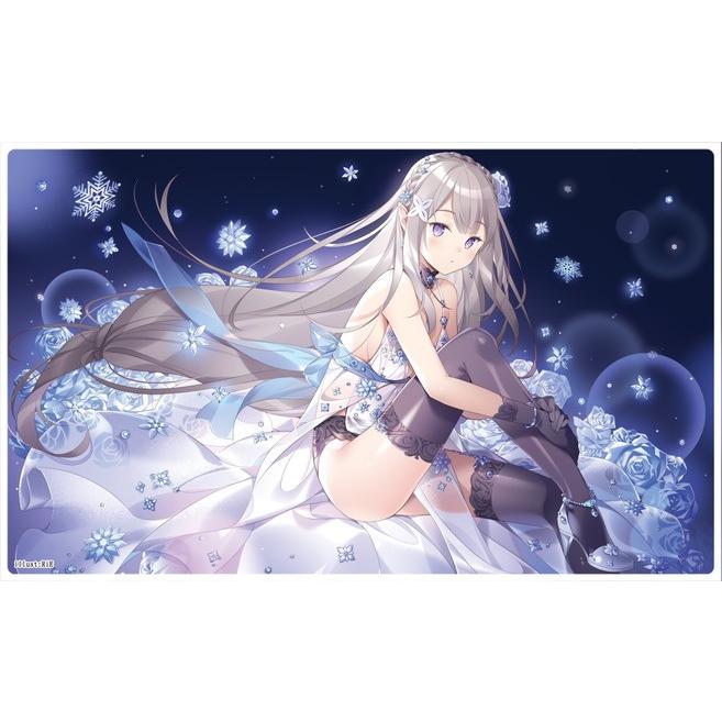 ミッドナイトブルー カードゲームプレイマット ロイヤルアイシング エミリア Illust Rie エア コミックマーケット98 C98 Pmd Midnb 223 ハビコロ玩具 買賊王 通販 Yahoo ショッピング