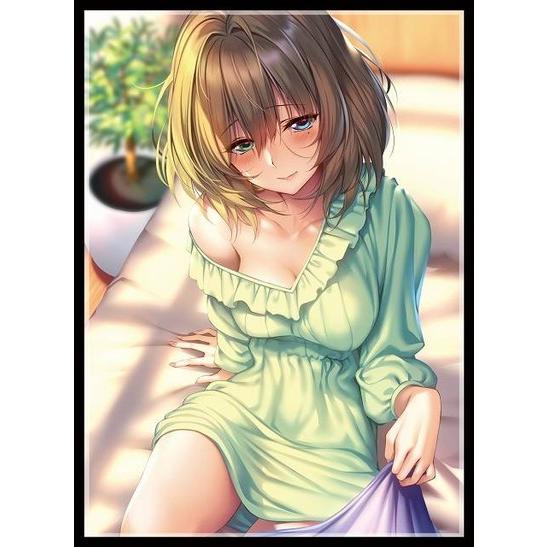 新品 スリーブ サンパン 高垣楓 イラスト ピロ水 こみトレ26 スリーブ Cearutas Com