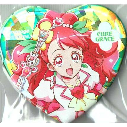 プリキュア アニメージュ 応募者全員サービス ハート型缶バッジ キュアグレース Toy Ibs Pr B0746 買賊王 通販 Yahoo ショッピング