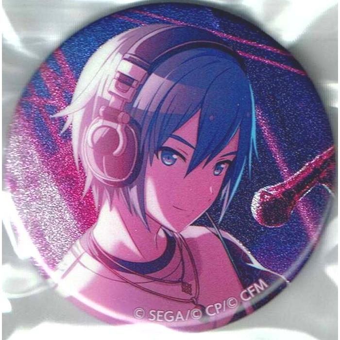プロジェクトセカイカラフルステージ！feat.初音ミク グリッター缶バッジ KAITO :TOY-iot-prs-b0072:ハビコロ玩具・買賊王 -  通販 - Yahoo!ショッピング