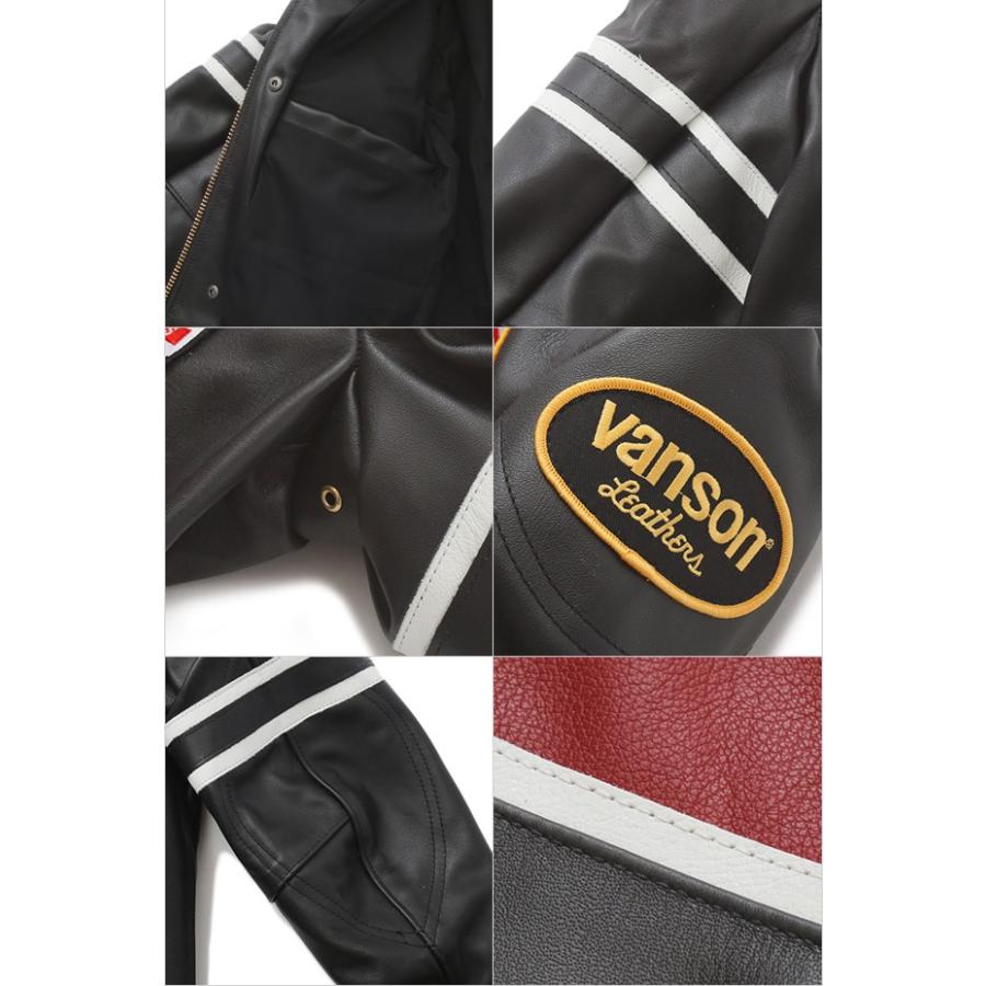 大人気 バンソン ライダースジャケット VANSON レザージャケット RPJ RACE JACKET USAモデル 【SK1766542794】(61732円)