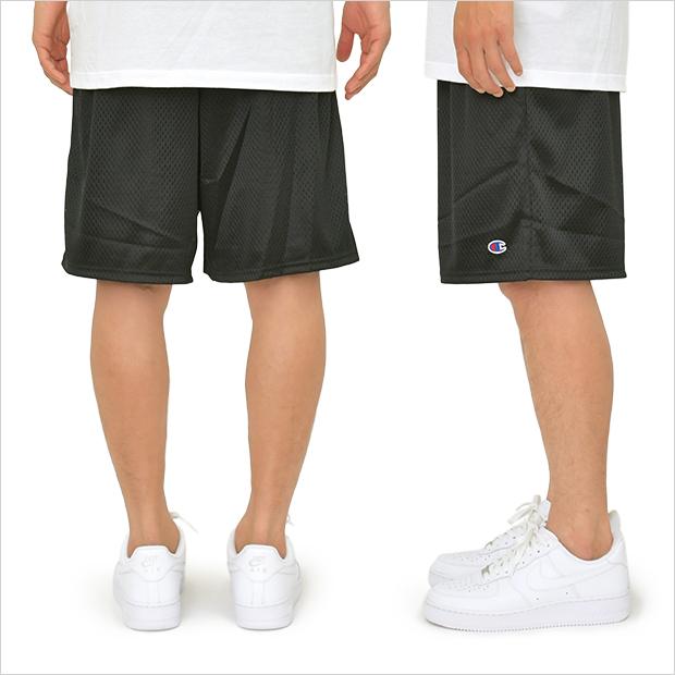 チャンピオン ハーフパンツ CHAMPION メッシュ ジムショーツ バスパン