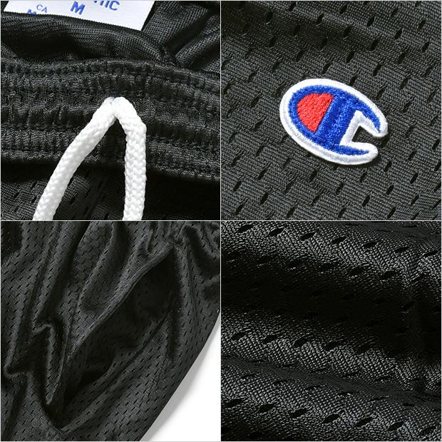 チャンピオン ハーフパンツ CHAMPION メッシュ ジムショーツ バスパン