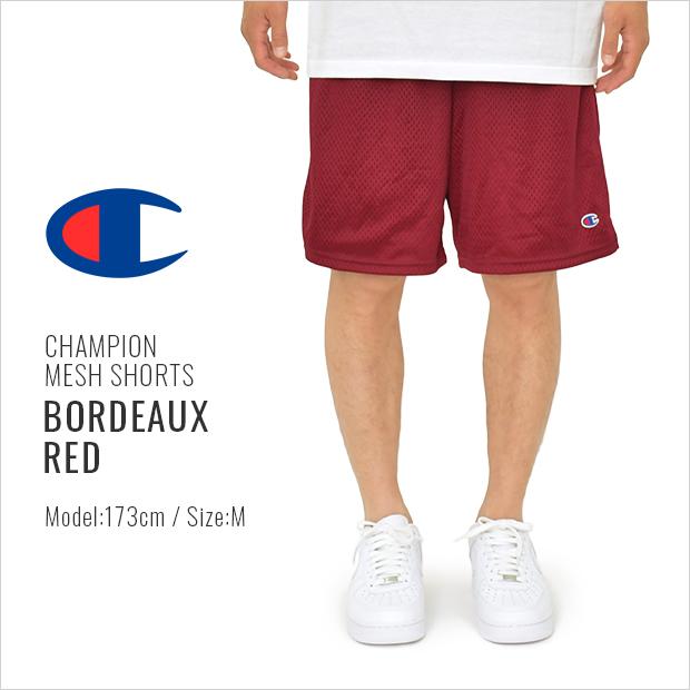 チャンピオン ハーフパンツ CHAMPION メッシュ ジムショーツ バスパン