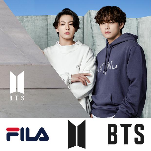 ノベルティ付き BTS×FILA フィラ スウェット トレーナー ON