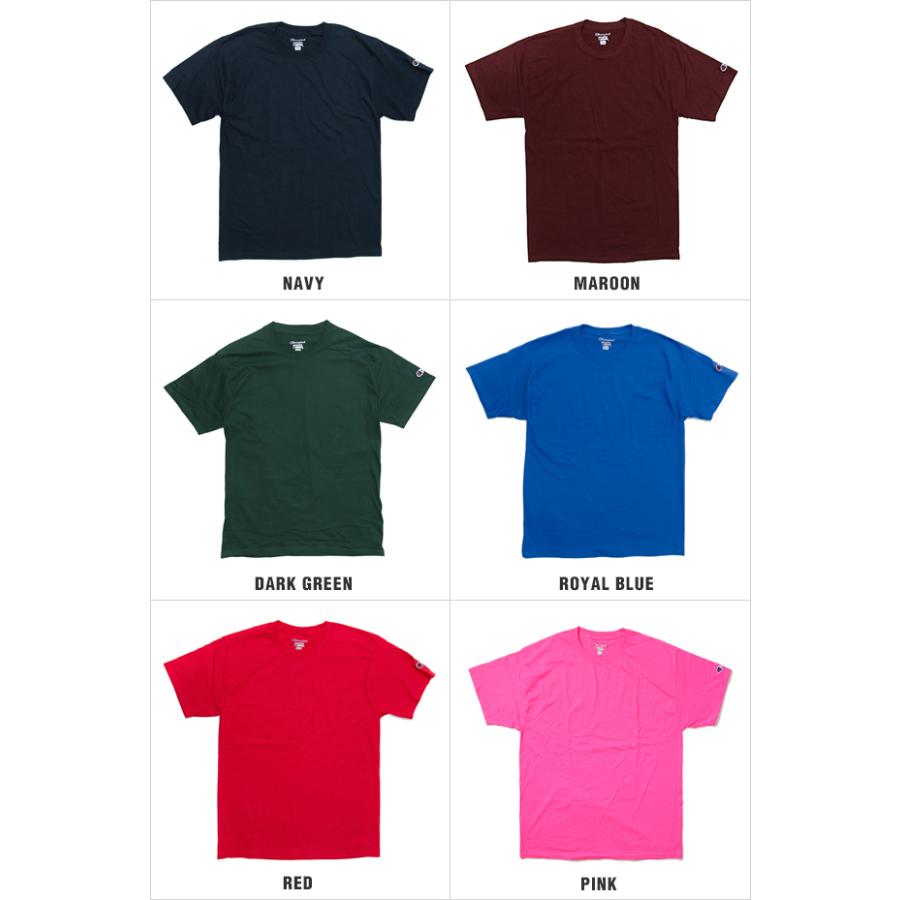 チャンピオン Tシャツ CHAMPION メンズ レディース 大きいサイズ USAモデル 無地 ワンポイント ロゴ 半袖 ユニセックス｜asis｜18