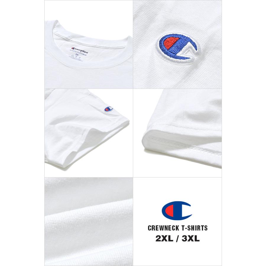 チャンピオン Tシャツ CHAMPION T-SHIRTS メンズ 大きいサイズ USモデル 無地 ワンポイント ロゴ 半袖 レディース ユニセックス 2XL 3XL ビッグサイズ｜asis｜09