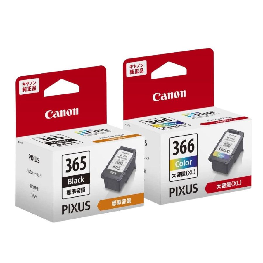Canon BC366XL+365XL 純正大容量インクセット新品未開封 キヤノン（Canon） キャノン 純正 インク カートリッジ BC-366XL BC
