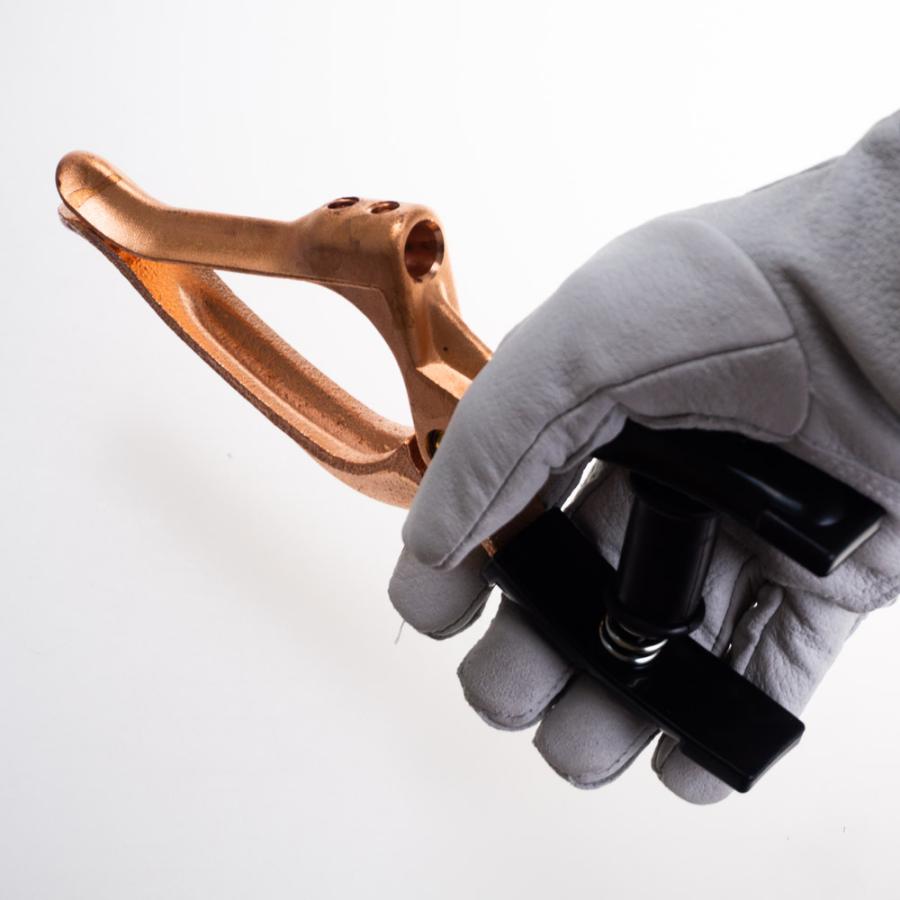 溶接 アースクリップ 銅製 クリップタイプ 500A WCT キャブタイヤ