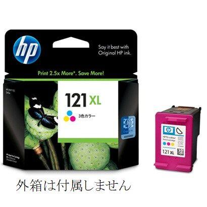 エイチピー HP121XL 純正品 3色カラー 大容量 インク増量版 Tri-color