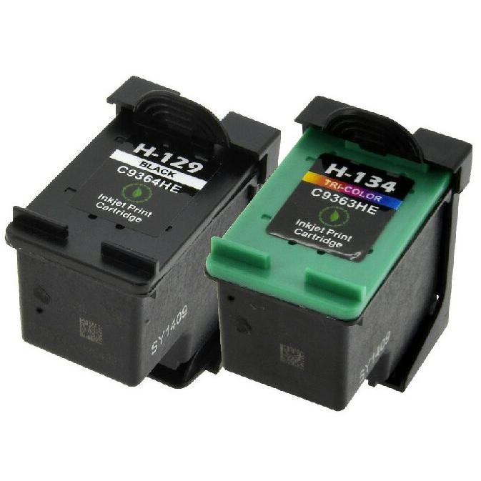 エイチピー HP129+HP134 リサイクルインクカートリッジ Deskjet D4160 Officejet100 150 Mobile ...