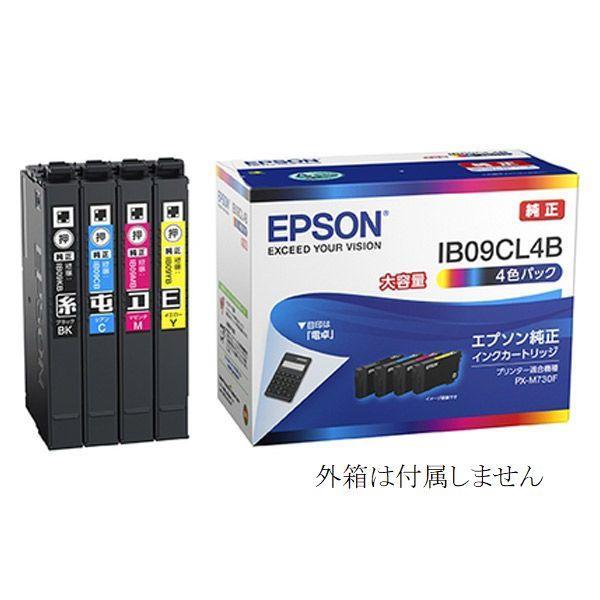 エプソン（EPSON） IB09CL4B 大容量 純正インクカートリッジ 大容量 4