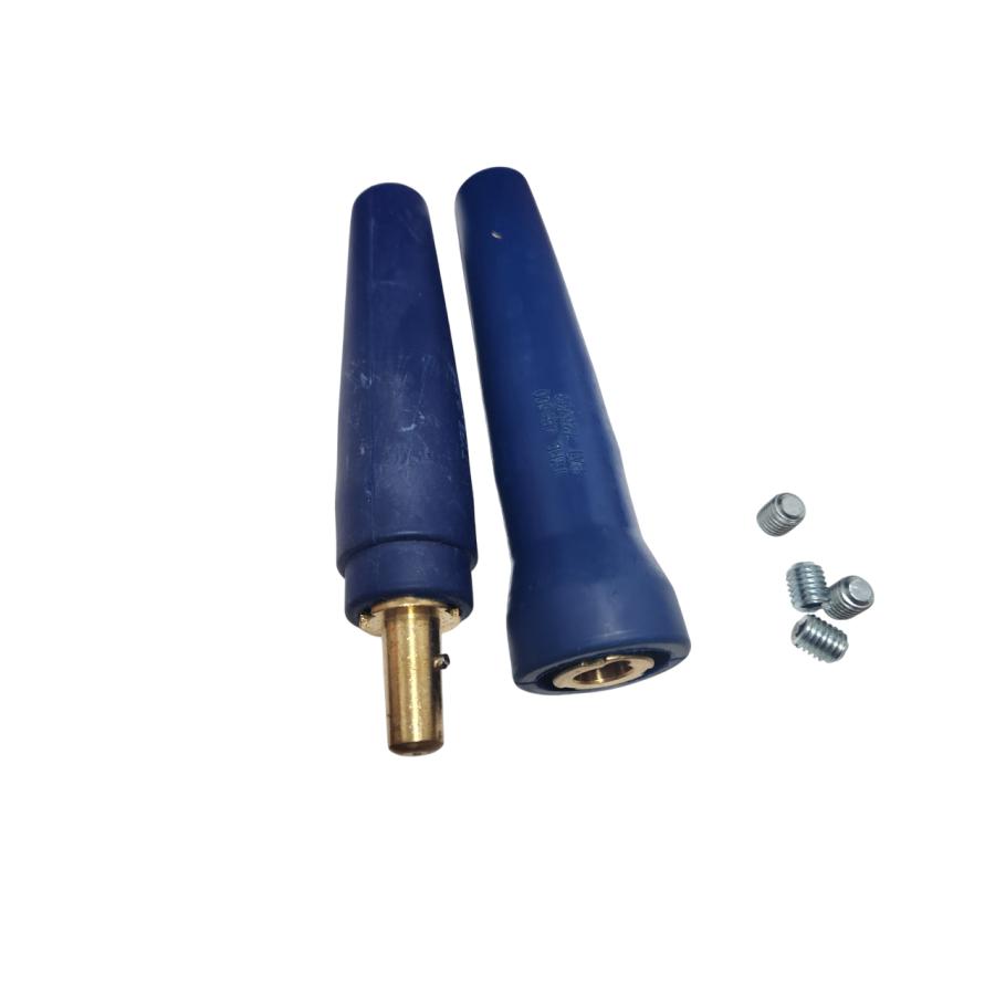 溶接用ケーブルジョイント キャップタイヤジョイント オスメス各1本